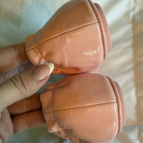 Tory Burch Pink Minnie Ballet Flats - Picture 2 of 5